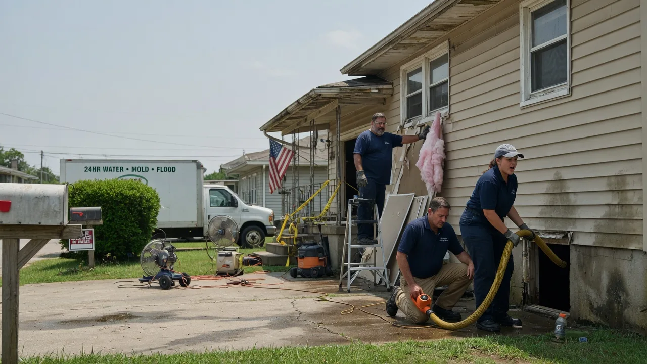 Water Damage Repair in London Mills, IL near me